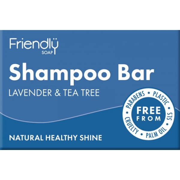 Friendly Shampoo Bar Lavender and Tea Tree